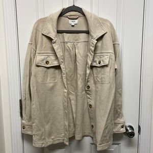 AERIE Cotton Oversized Shaket